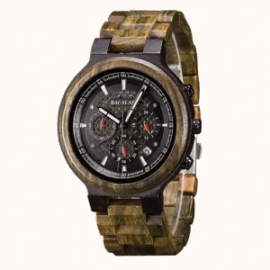 Montre Militaire en Bois