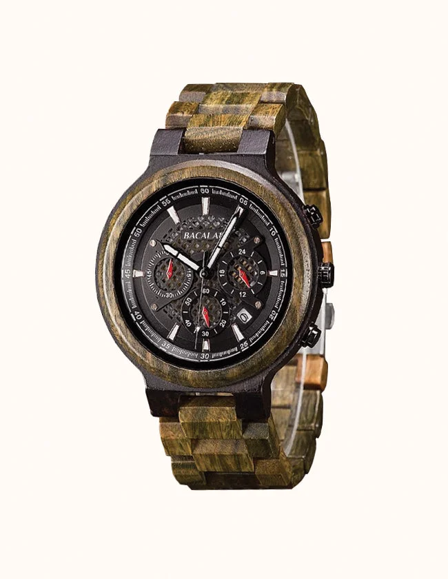 Montre Militaire en Bois