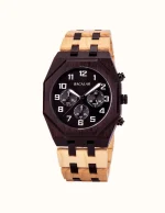 Montre Octogonale en Bois