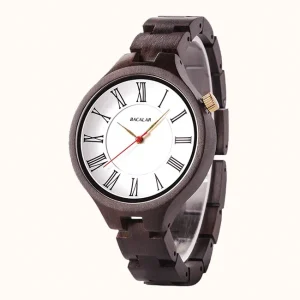 Montre Vintage en Bois pour Femme