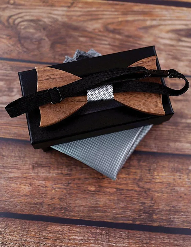 Nœud Papillon en Bois