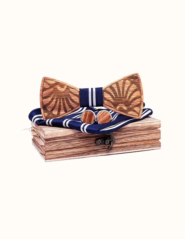 Coffret Nœud Papillon Motif Monstera – Image 4