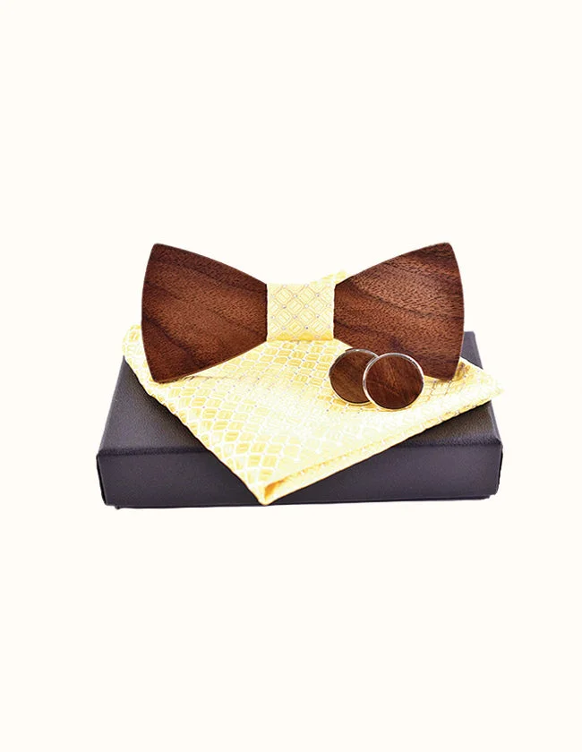 Nœud Papillon Jaune