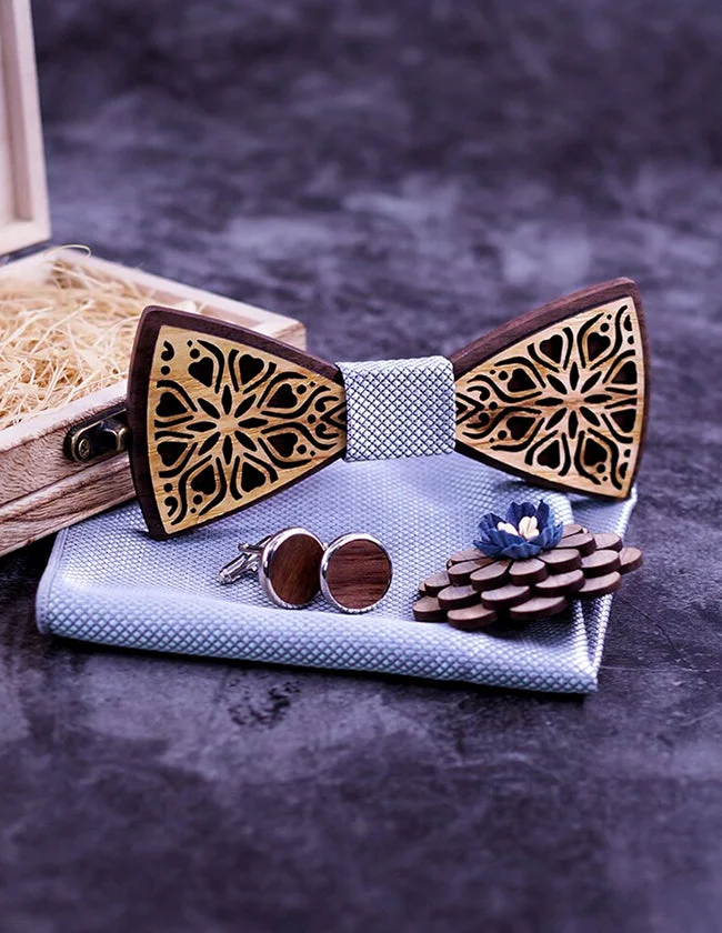 Nœud Papillon en Bois