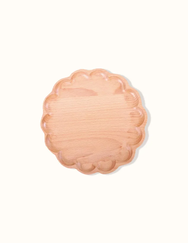 Plateau de Service en Bois Naturel