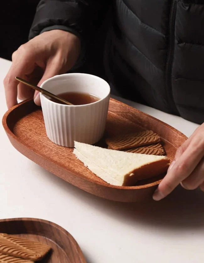 Plateau en Bois de Sapelli