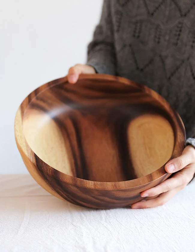 Saladier de Cuisine en Bois