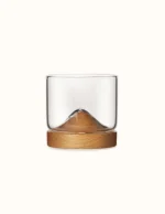 Verre Artisanal en Bois